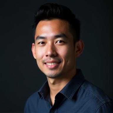 Larawan ni David Reyes, Lead Audio Engineer ng Ilog Flowers